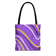 Abstract Nonbinary Pride Tote Bag